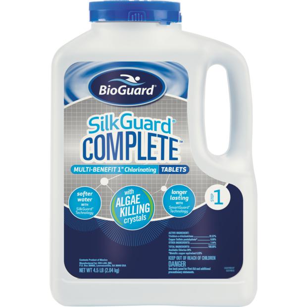 BioGuard SilkGuard Complete 1 Inch Chlorine Tabs (4.5lb)